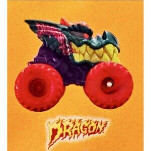 Monster Jam Series 20 Mini Purple Dragon Monster Truck #543 Rare Chase